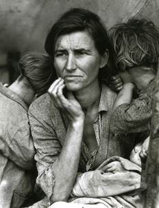 Dorothea Lange, Migrant Mother, Nipomo (California), 1936. © Library of Congress. Courtesy of Howard Greenberg Collection
