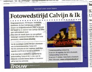 Fotowedstrijd Trouw & Calvijn