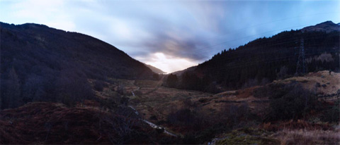 Re-visiting - Loch Long from Glen Loin – Plate n°1255 Arrochar, December 2013 56°13.544’ N 4°43.720’ W © Chrystel Lebas